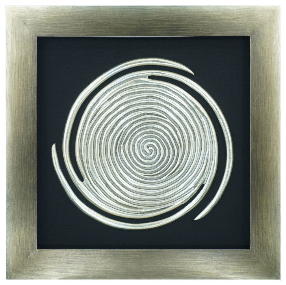 Abstract Spiral Shadow Box Wall DÃ©cor