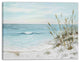 Coastal Beach Scene Hand-Painted Textured Canvas Art
