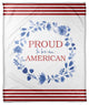Proud to be an American 50x60 Fleece Blanket