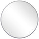 Clean and Chic Round Mirror