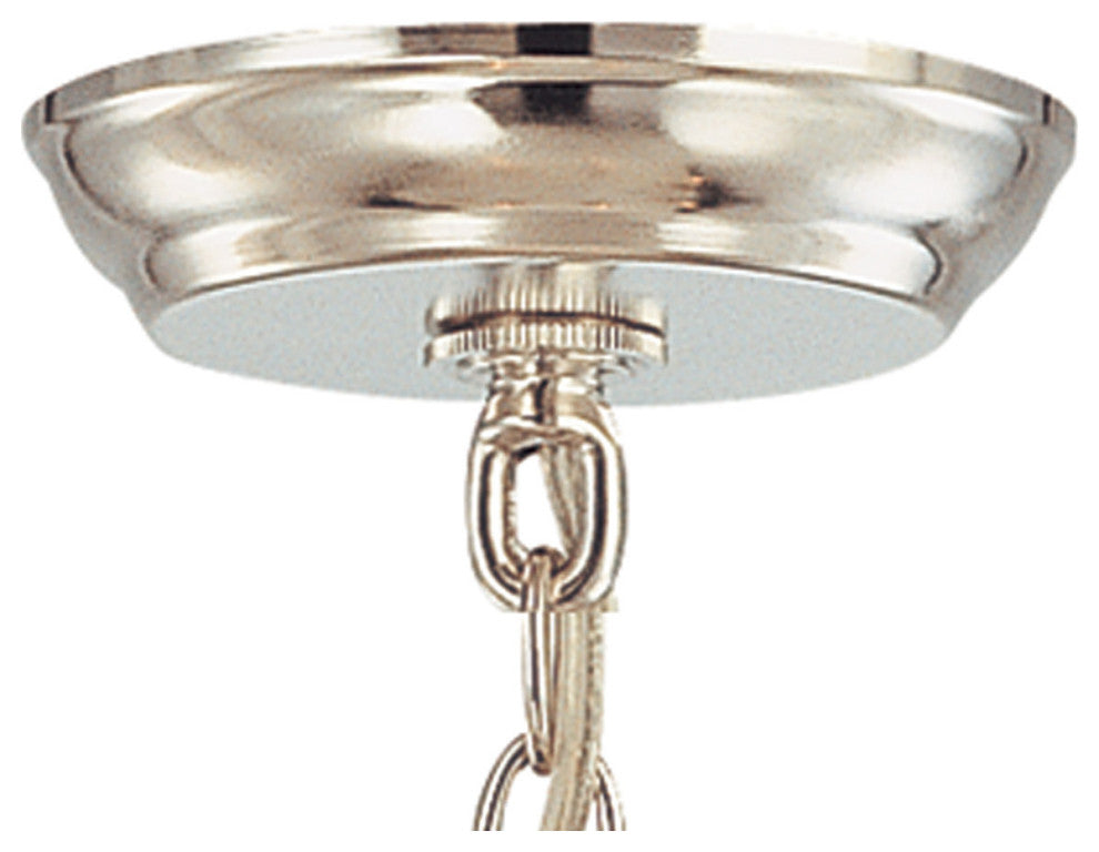 Hampton 8-Light Chandelier, Polished Chrome Finish
