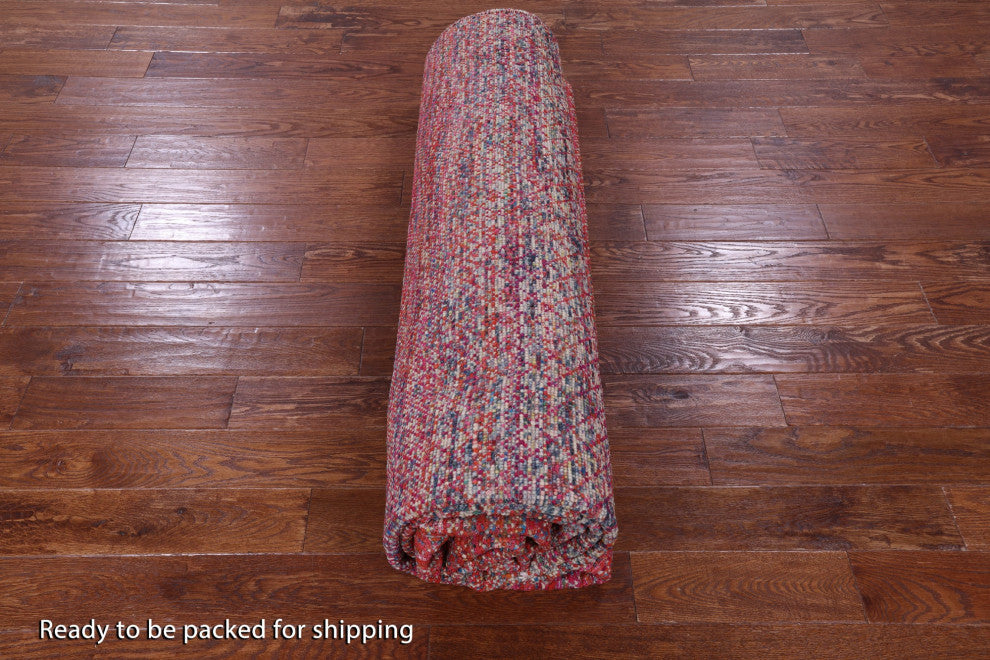 Hand Knotted Savannah Grass Wool Rug 9' 2" X 12' 2" - Q13589