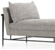 Rowen Chaise 86" Thames Raven