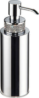 Cecilia Swarovski Crystals Table Soap Dispenser, Polished Chrome