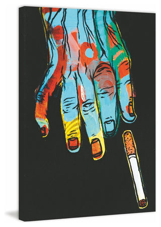 "Cigarette" Print on Canvas