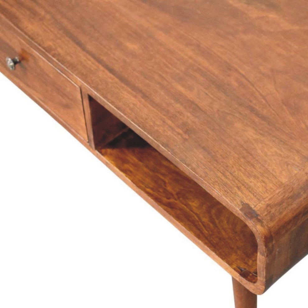 Coffee Table Avora 2 Drawer, Chestnut Finish