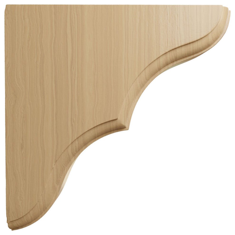 1 3/4"W x 5 1/2"D x 5 1/2"H Stratford Wood Bracket, Cherry