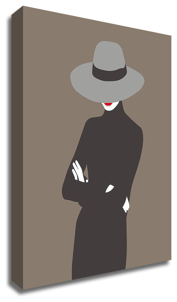 Lady No. 4 by Sean Salvadori, Print on Canvas, 25"x35"