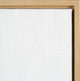 Sylvie Hairy Alpaca Animal Portrait Framed Canvas Wall Art, Natural