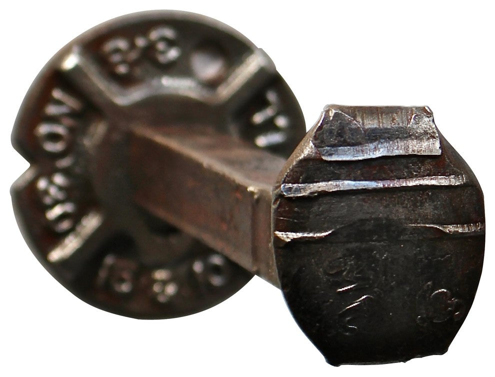 Railroad Spike Toilet Paper Dispenser, 6"