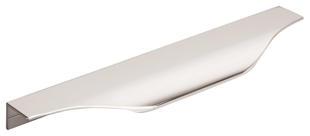 Amerock Aloft Cabinet Edge Pull, Polished Chrome, 6-9/16" Center-to-Center
