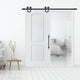 Solid 2 Panel MDF Door, 48"x96"