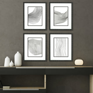 Linear Acoustic, 4-Piece Set Framed Art