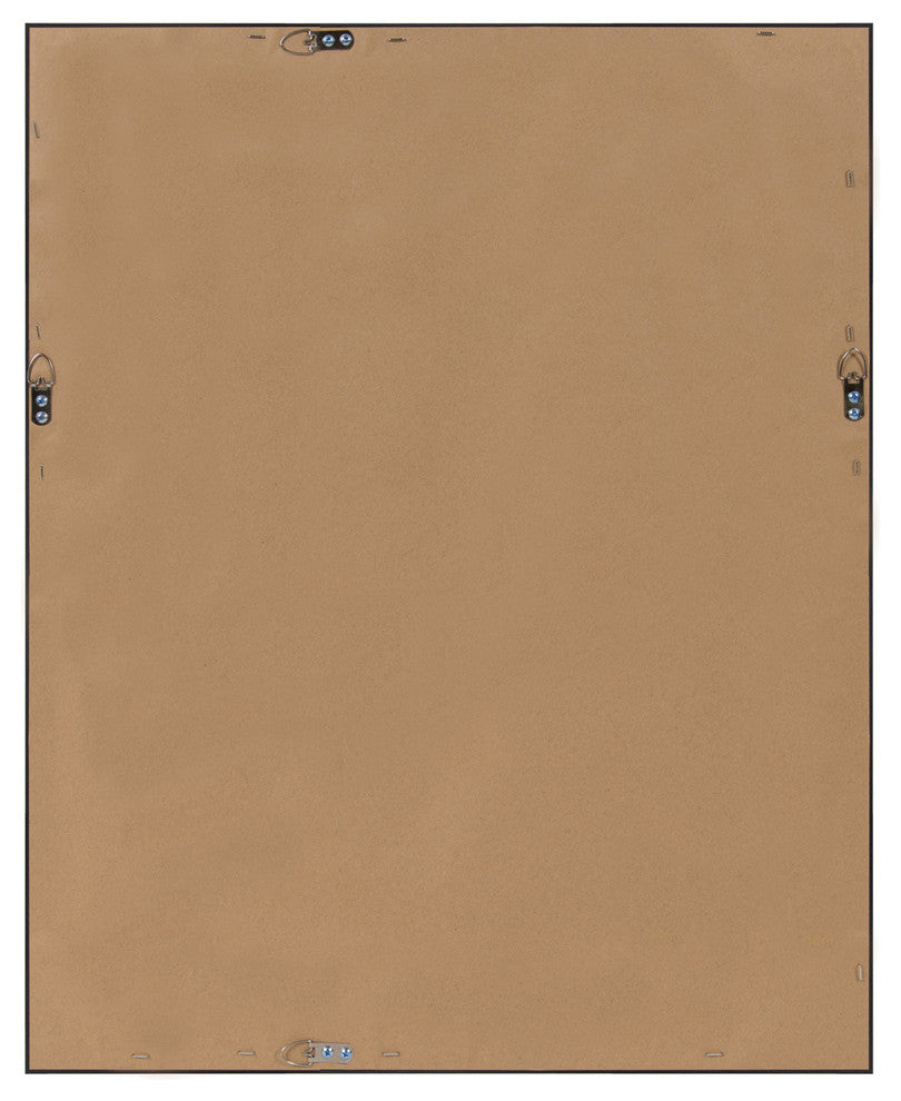 Beatrice Rustic Woodgrain Framed Magnetic Chalkboard, Gray, 33x27
