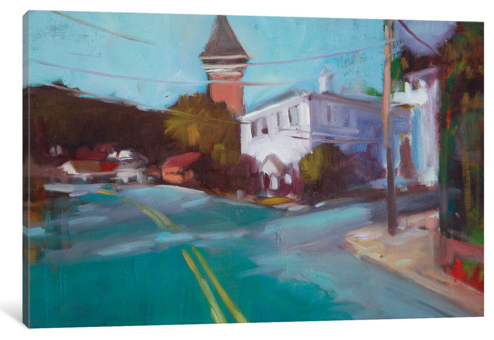 "The Neighborhood I" by Eddie Barbini, Canvas Print, 40"x26"