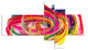 Colorful Thick Strokes, Abstract Canvas art print, 60"x32", 5 panels