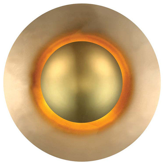 Modern Forms Blaze LED Wall Sconce, Gold Leaf, 12"