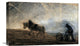 "Plowman" Stretched Canvas Giclee by Camille Pissarro, 22"x14"