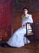 Cecilio Pla y Gallardo Dama, Gallery Wrapped Canvas Print, 21"x28"
