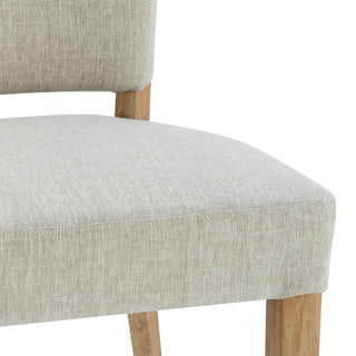 Austin Fabric Dining Side Chair, Rice