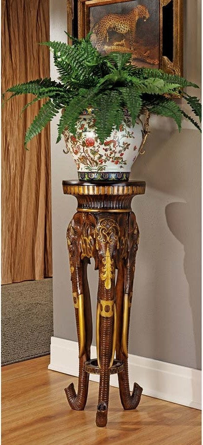 Majestic Elephant Pedestal