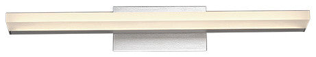 WAC Lighting Level 18"LED Bath Vanity & Wall Light in Brushed Aluminum