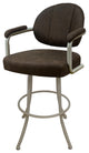 M-70 Swivel Stool With Metal Frame, Northwest Whiskey, Beige, 34"