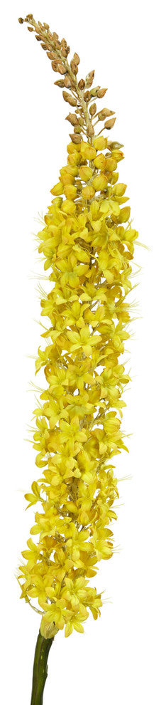 48" Fox Tail Artificial Flower, Set of 3, Yellow