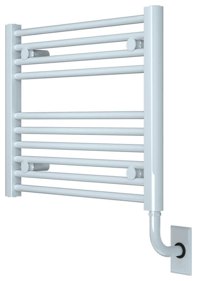 ICO Bath Savoy Plug-In Electric Towel Warmer - Round Bar