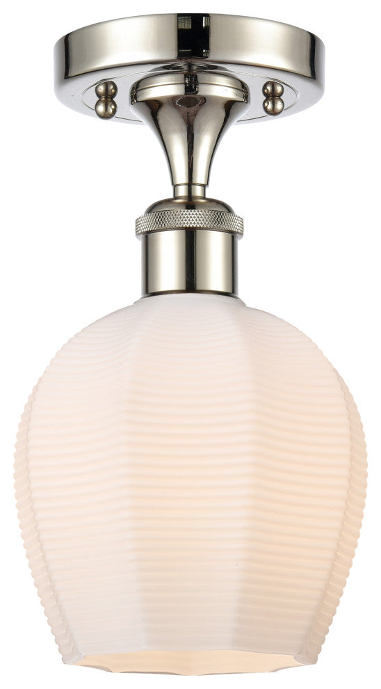 Innovations Lighting 516-1C-PN-G461-6-LED 1 Light 5.75" Semi-Flush Mount