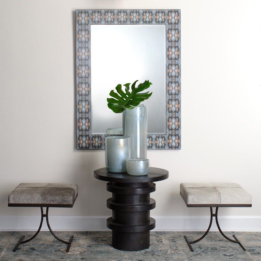 Revolve Wood Side Table, Charcoal
