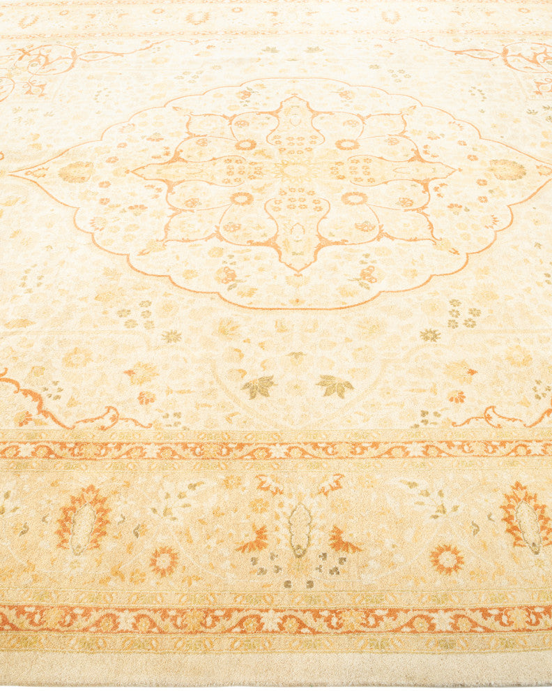 Mogul, One-of-a-Kind Hand-Knotted Area Rug Ivory, 8' 2" x 10' 2"