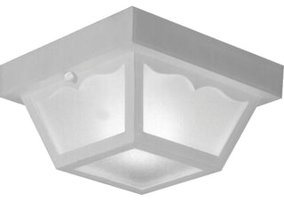 1-Light Close-To-Ceiling, White