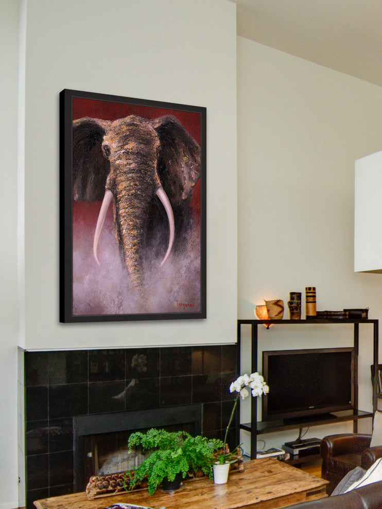 Marmont Hill, "Savage" by Bergerac Framed Painting Print, 16x24