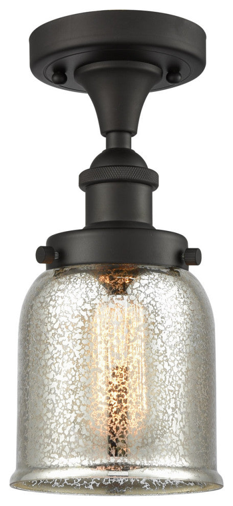 Innovations Lighting 916-1C-OB-G58-LED Small Bell 1 Light Semi-Flush Mount