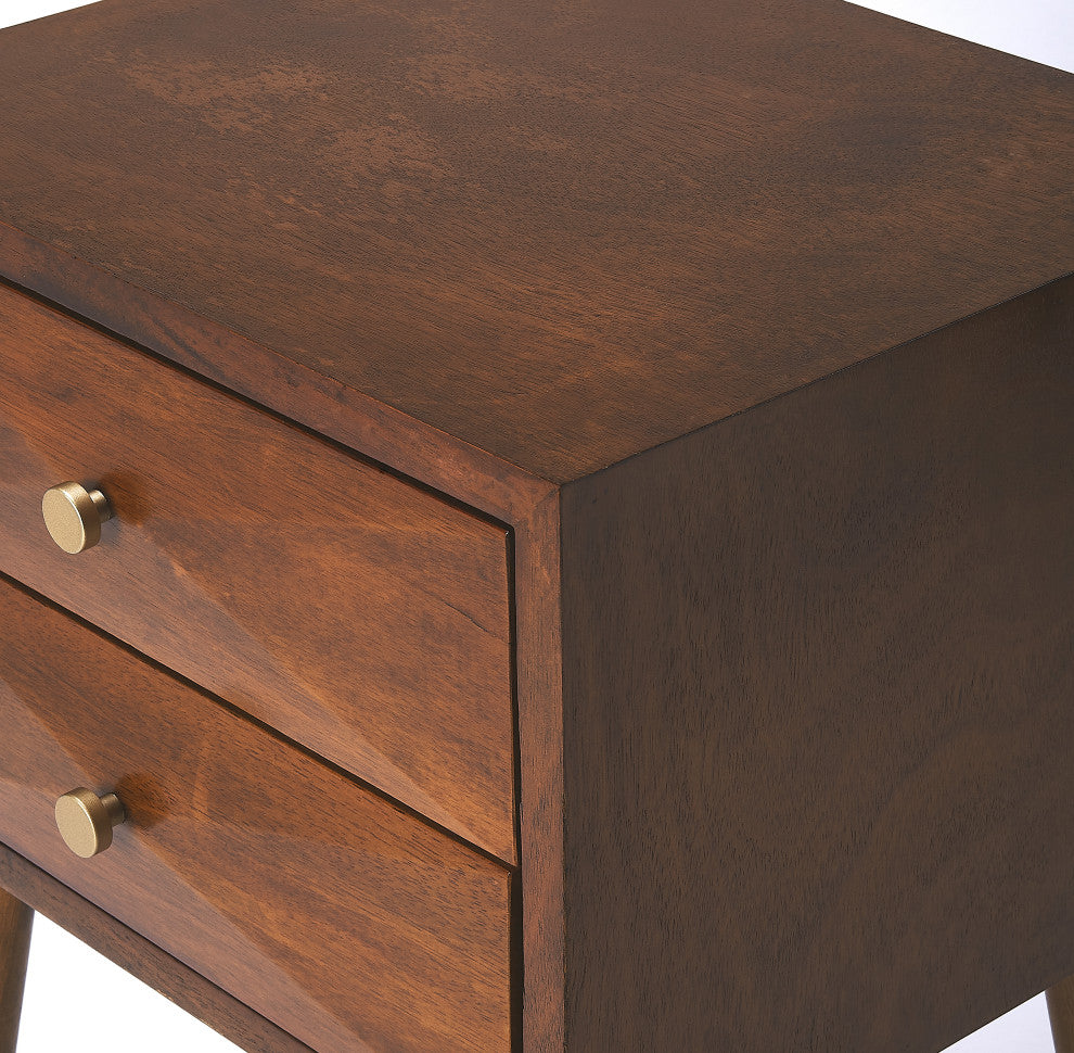 Butler Zelda Olive Ash Burl Nightstand