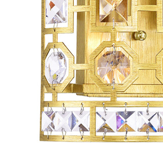 Belinda 2 Light Wall Sconce With Champagne Finish