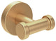 Dia Double Robe Hook, Brushed Bronze
