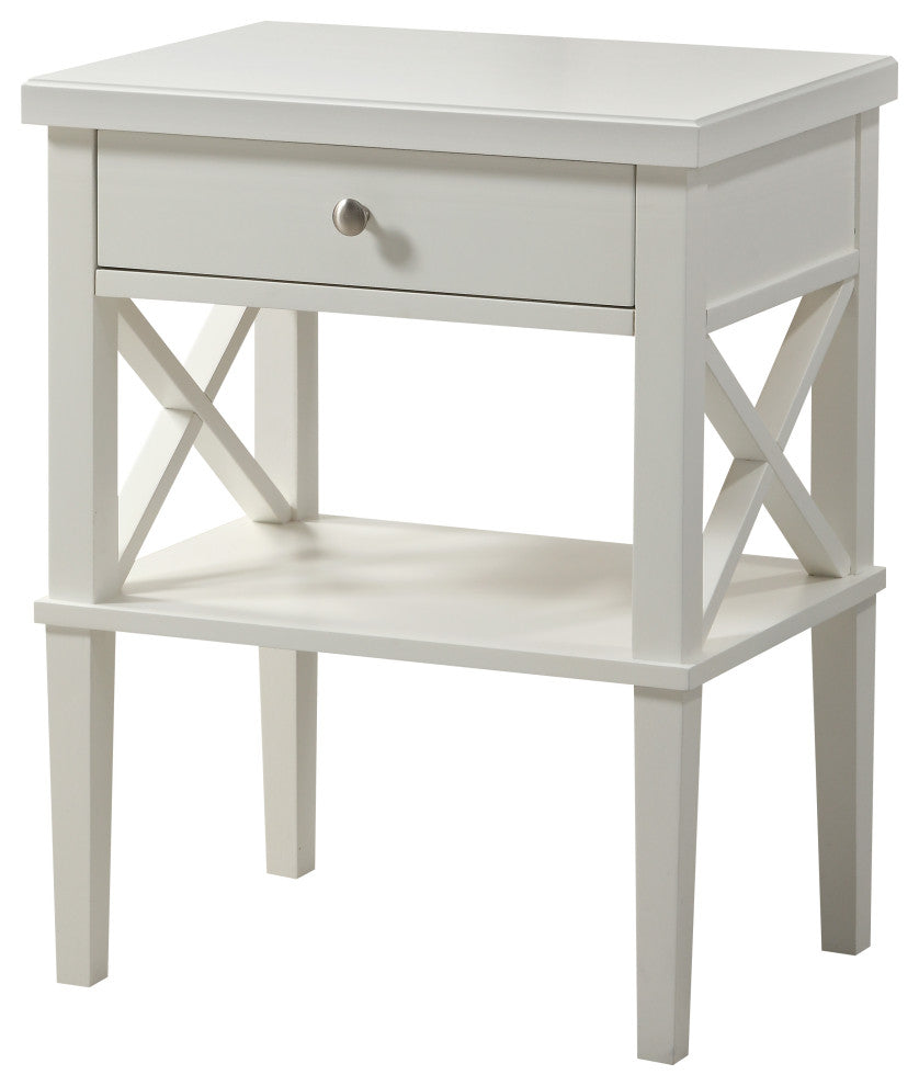 Marta White Nightstand