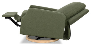 Crewe Electronic Recliner and Swivel Glider, Olive Boucle