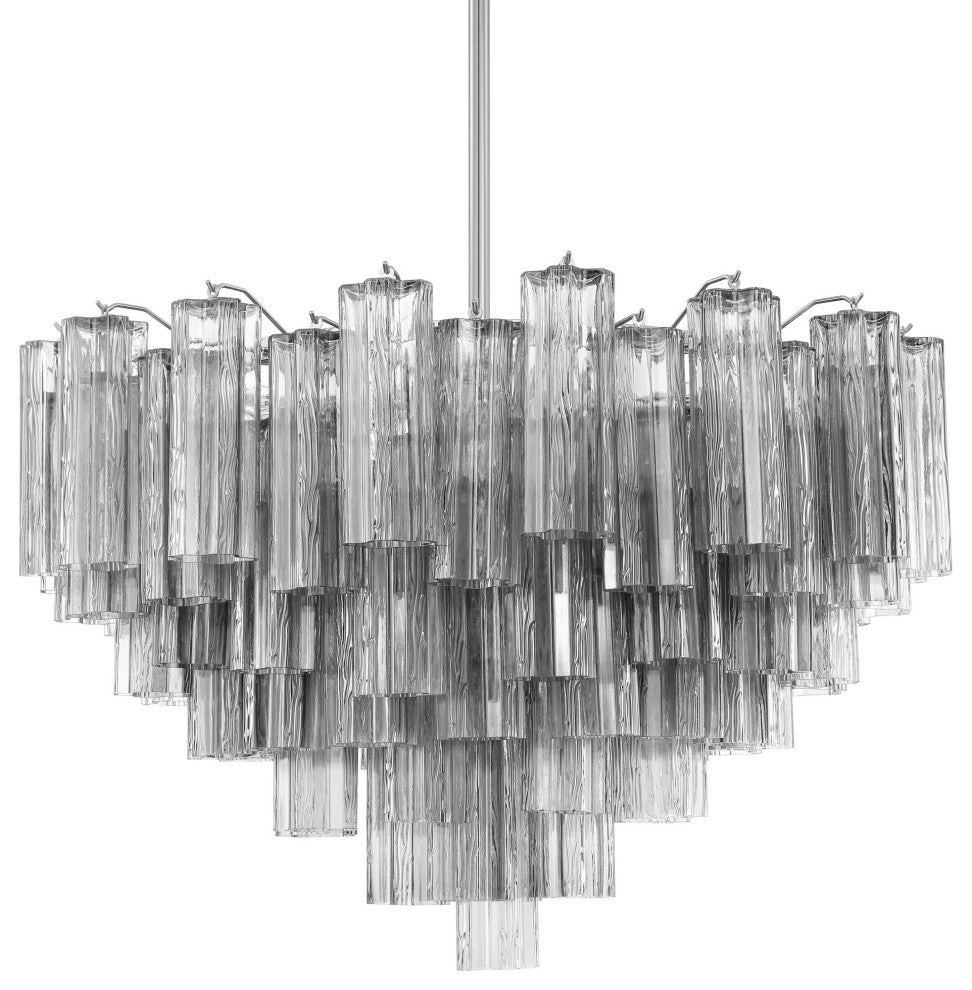 Crystorama Lighting Group ADD-316-SM Addis 16 Light 32"W - Polished Chrome