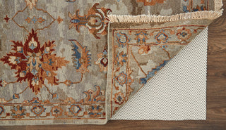 Pierson Transitional Floral & Botanical, Brown/Tan/Gray, 7'9"x9'9" Area Rug