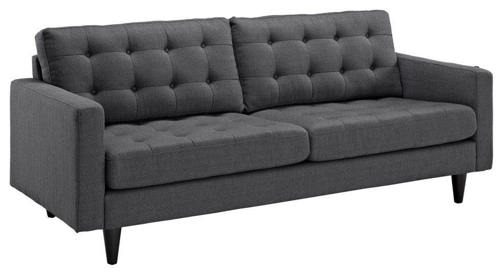 Gray Empress Sofa and Armchairs Set of 3