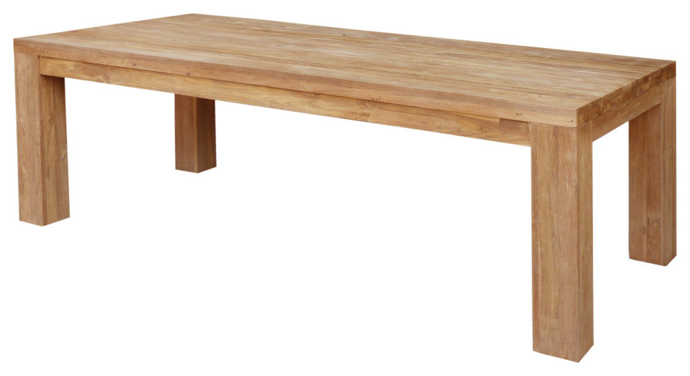 Recycled Teak Wood Marbella Dining, 102"