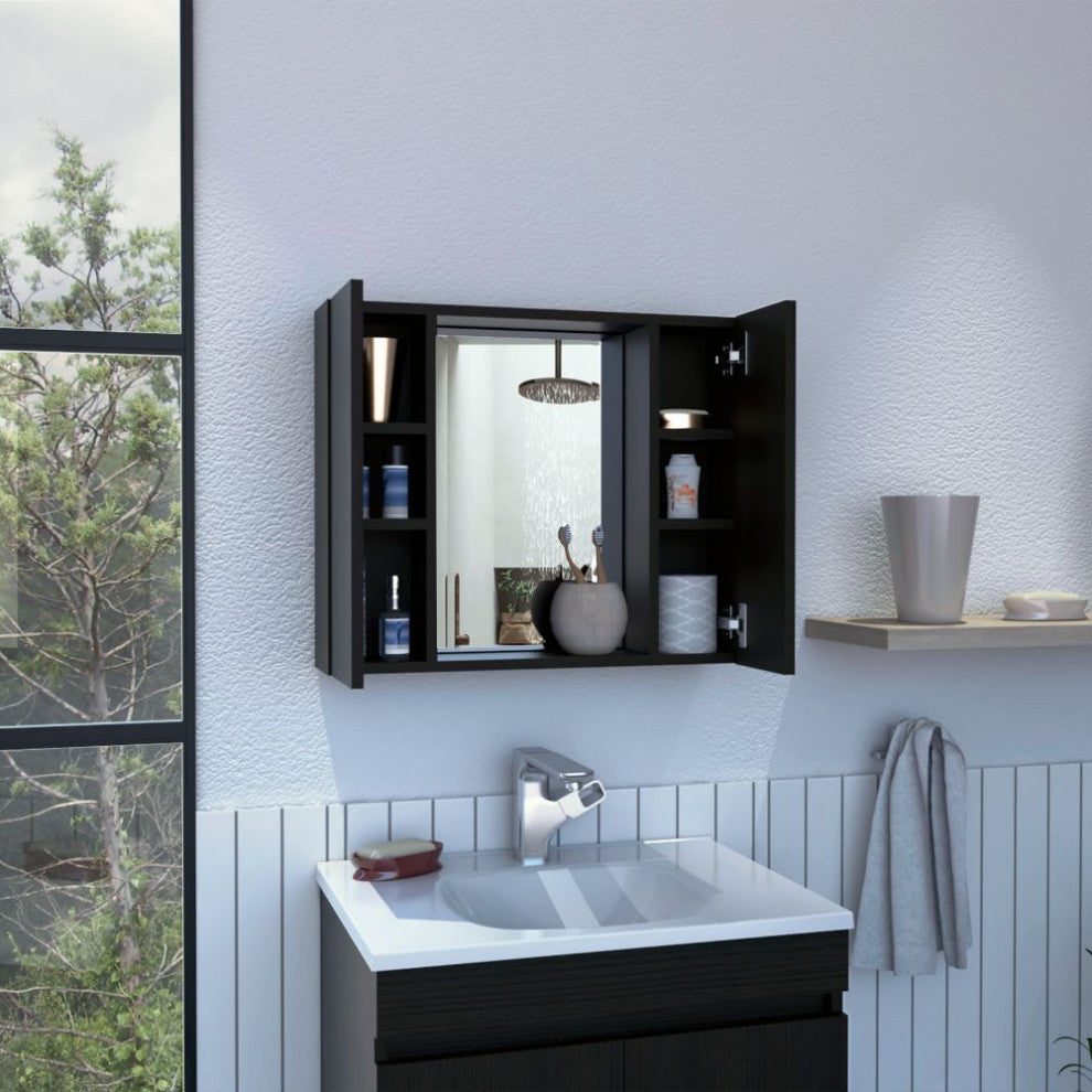 Draco Medicine Cabinet, Black