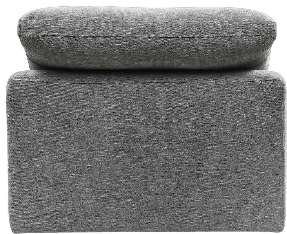 ACME Naveen Modular Armless Chair, Gray Linen