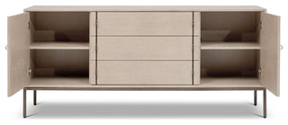 Holly Buffet, Taupe Gray, Gun Metal