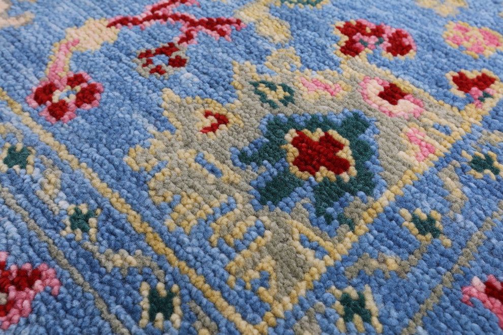 4' 2" X 6' 5" Turkish Oushak Handmade Rug - Q15331