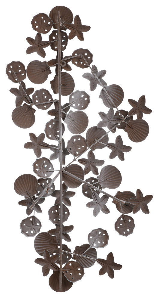 Metal Wall Sculpture | 40in X 20in