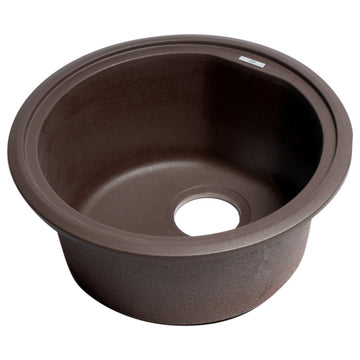 ALFI brand AB1717DI Alfi Trade 17-1/8" Drop In Single Basin - Chocolate